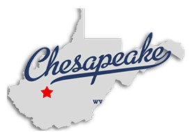 Town of Chesapeake, WV logo